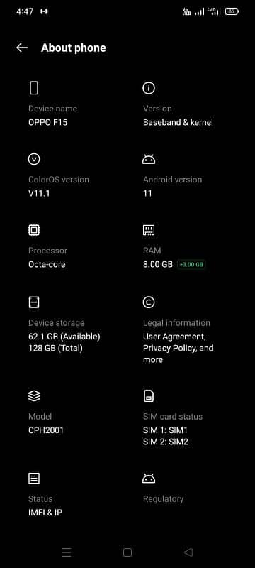OPPO F15 8/128 7