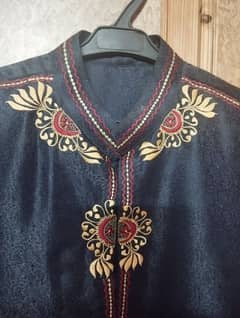 beautiful sharwani navi blue colour