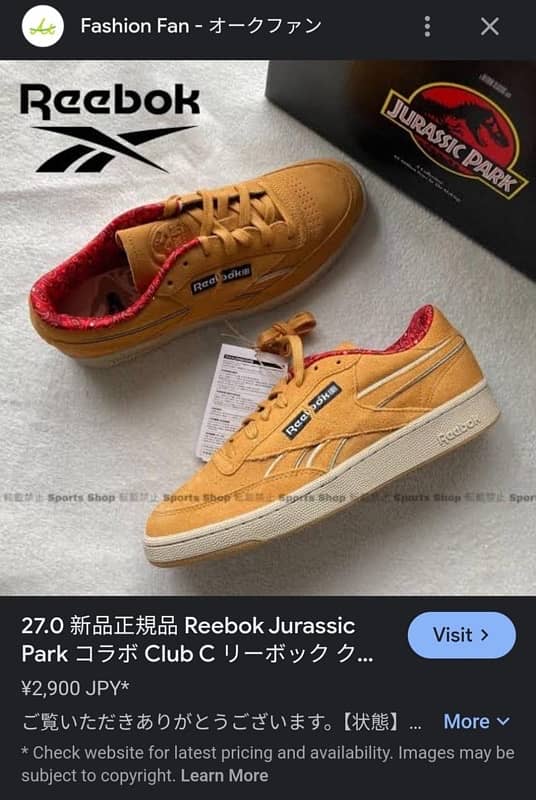 Reebok orignal 41 4