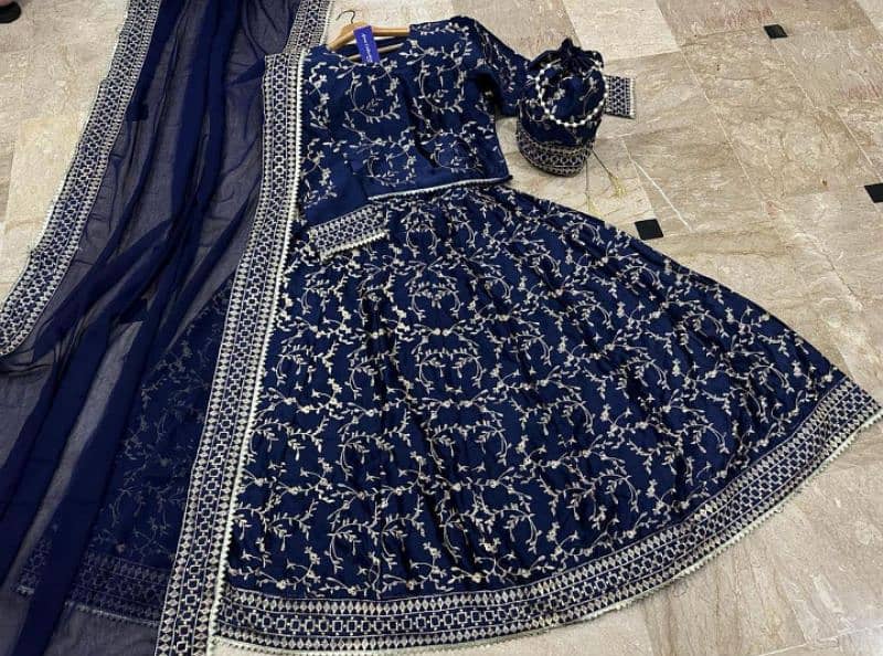 4 pcs Lehnga with Eidi potli 5