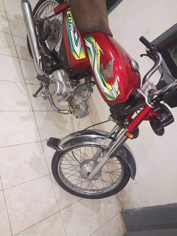 honda  cd 70 2023 model Applied for registration 6