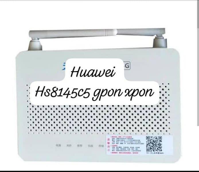 Huawei 8145c5 xpon WiFi router 0