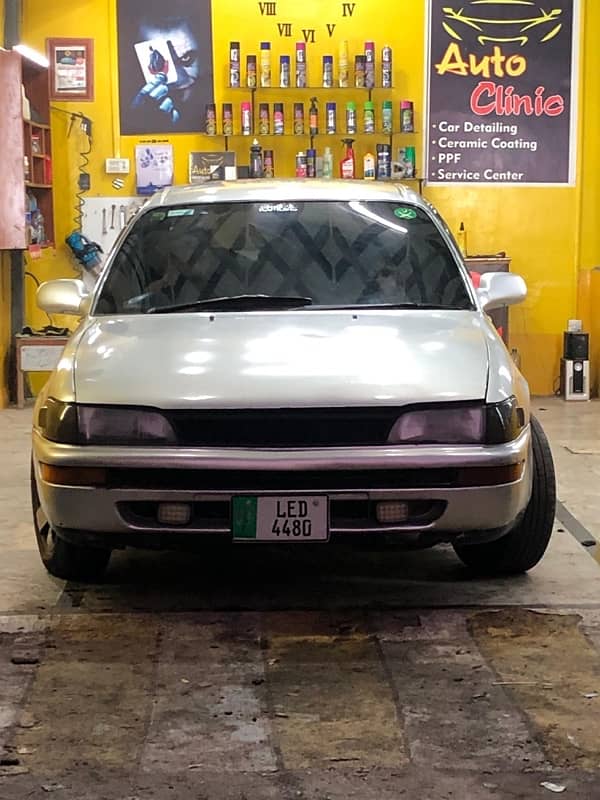 Toyota Corolla se sallon 1995  model import 13 4