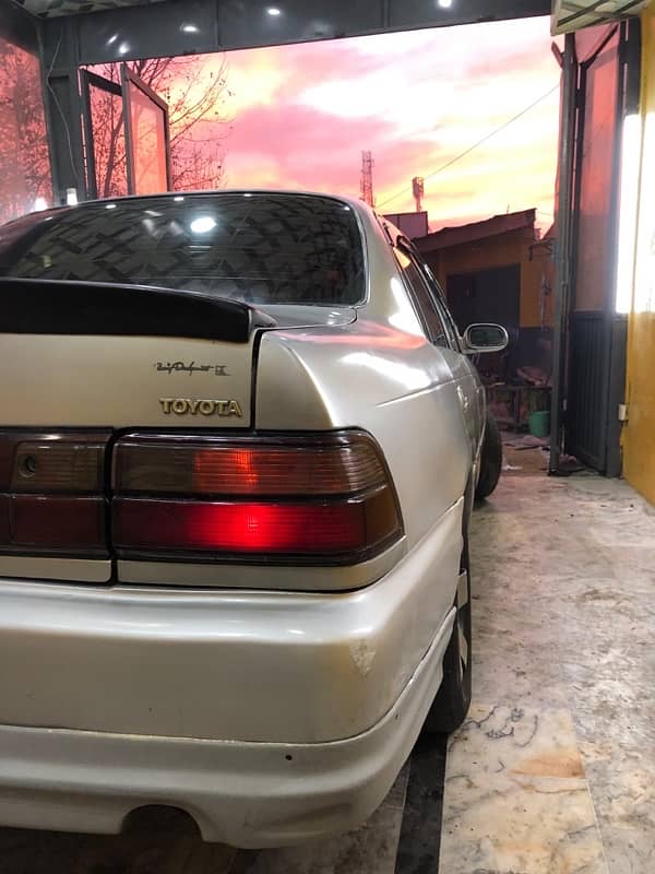 Toyota Corolla se sallon 1995  model import 13 11