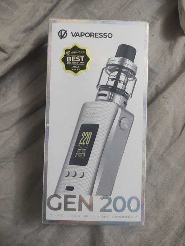 vape gen 200 vape mode box vapresso pod 10