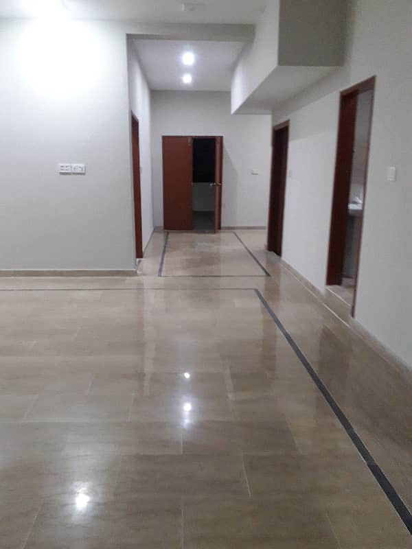 silent commercial three bed dd new portion for rent in johar 1