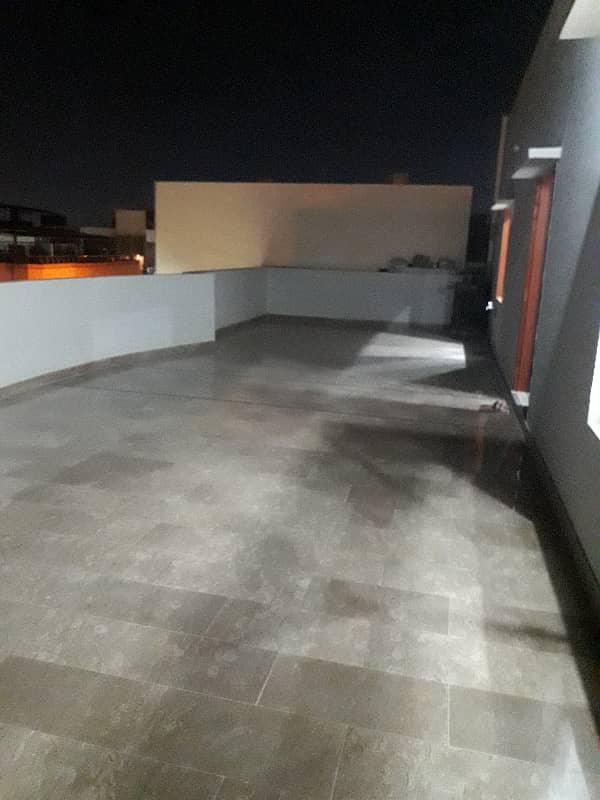 silent commercial three bed dd new portion for rent in johar 4