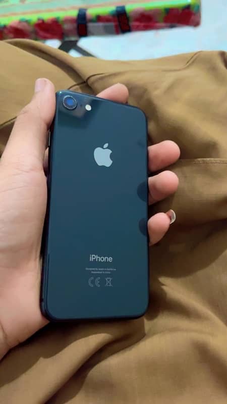 IPhone 8 Pta Approved Black Colour Storage 64 All okay set Urgent sell 0