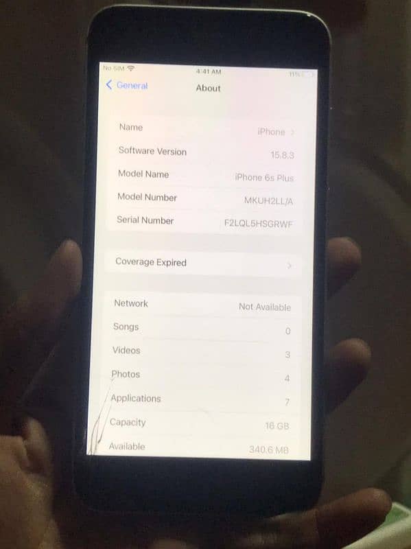 iphone 6s plus non PTA EXCHANGE POSSIBLE 0329863060 7