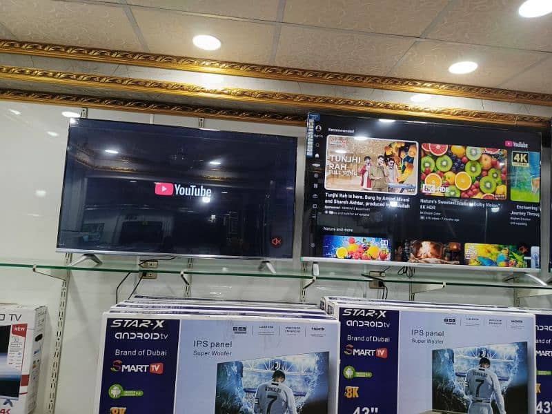 32 inch Samsung Led Tv Smart 8k box pack 3 years warranty  03024036462 4