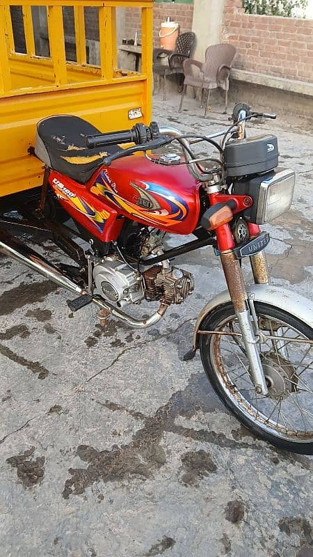 United 100cc load rikshaw 5