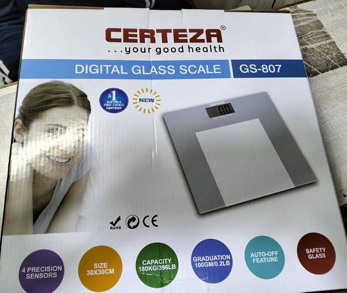 Digital Weight Machine (Certeza GS-808) 3