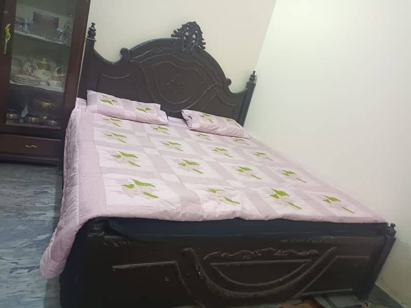 pure wooden bed only king size 1