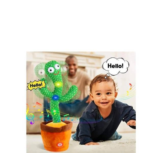 Dancing Cactus Toy For Kids 1 Piece 0