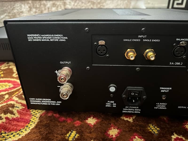 Cary Audio Pre and Power Amplifier (audiophile) 10