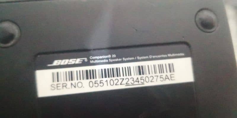 Bose Companion 20 import item 9