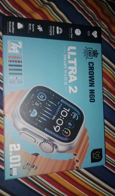 smart watch ultra 2 with 7 straps 0