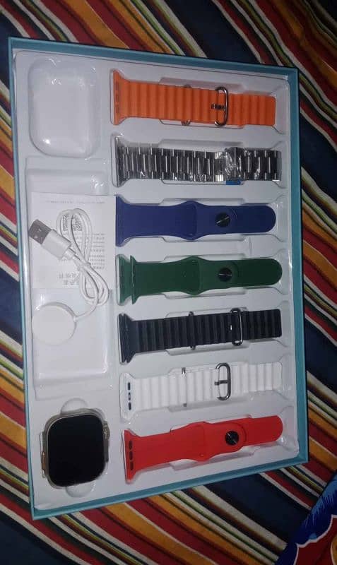 smart watch ultra 2 with 7 straps 2