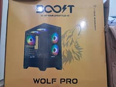 Boost wolf pro case with 4 rgb fans