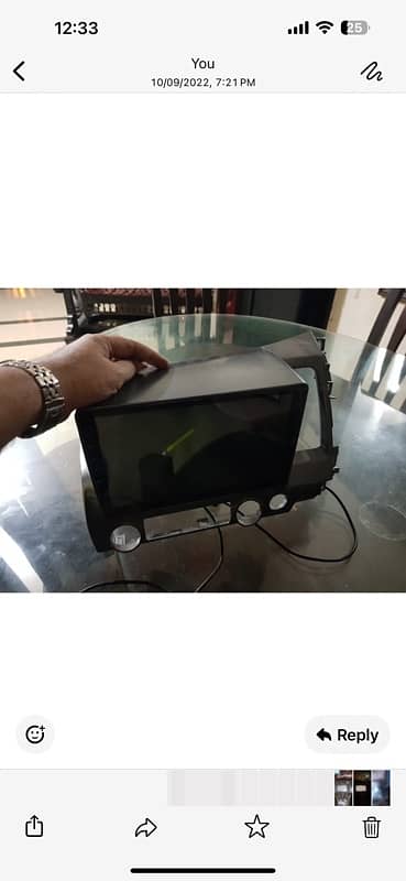 Andriod panel multimedia deck Honda Reborn 1