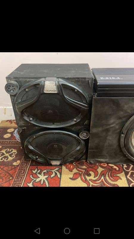 Car sound system woofer power M 0