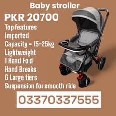 Baby Prams | 0319 316 316 3 | Twin's Stroller Baby Walkers 3 in 1 LED