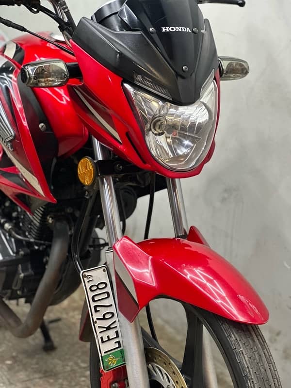 honda cb150f 2019 ( lahore registered ) 2