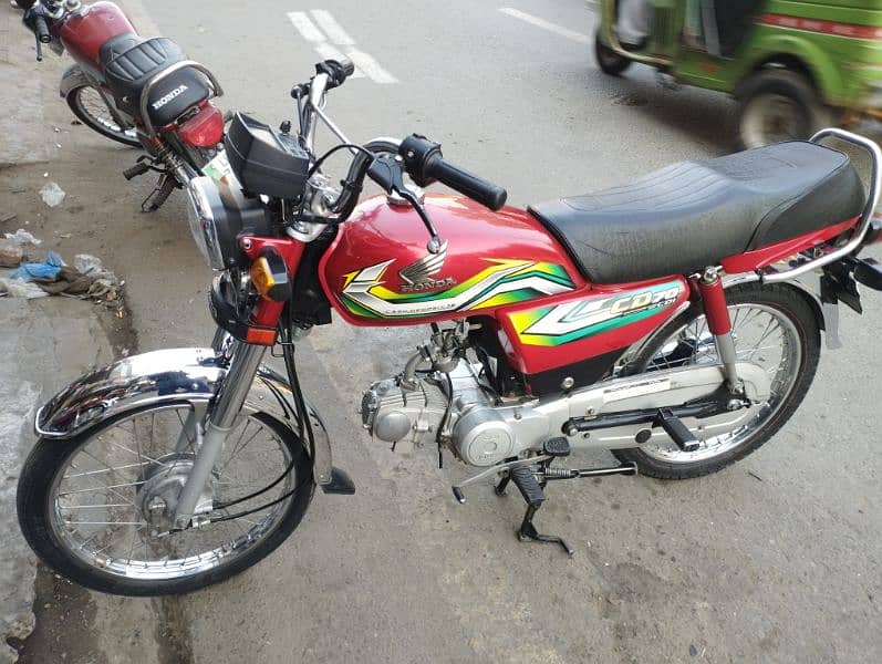 Honda CD 70 fresh condition 3