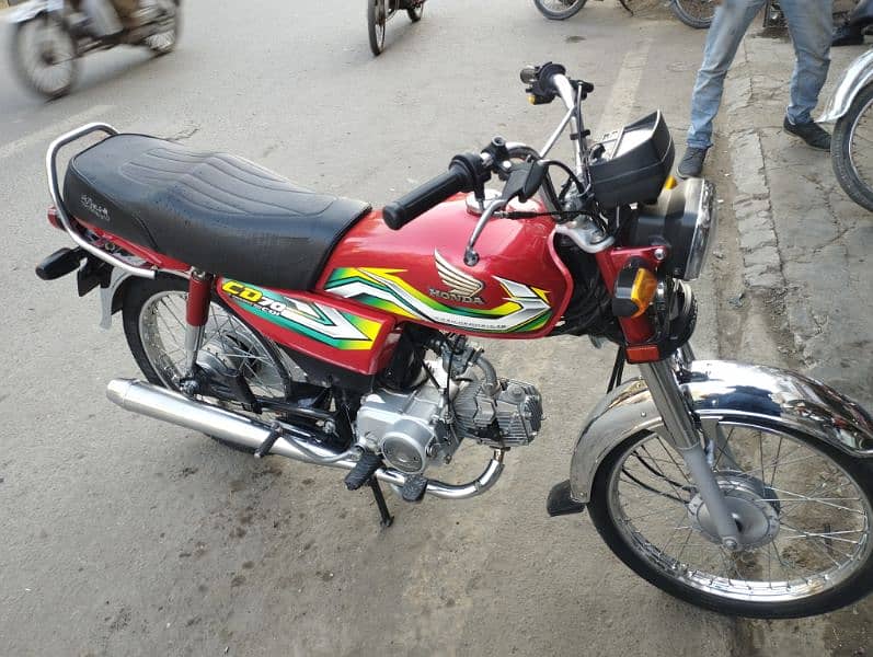 Honda CD 70 fresh condition 4