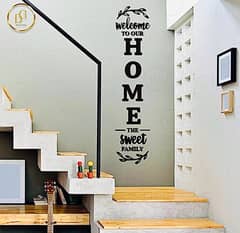 welcome home wall decoration