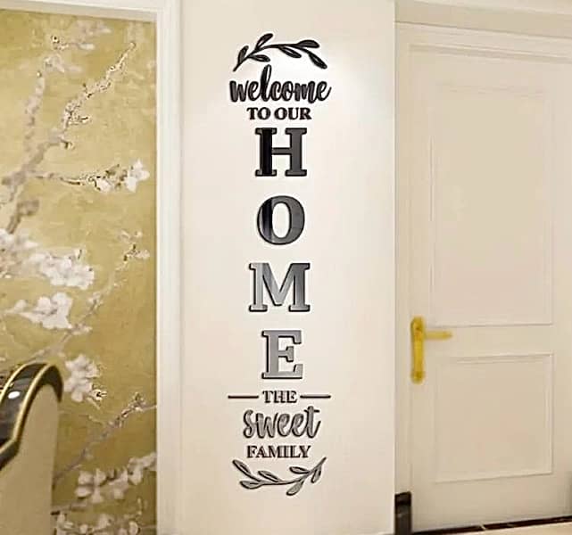 welcome home wall decoration 1