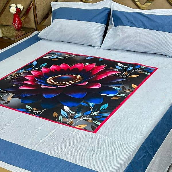 double bed sheets 3pcs 3