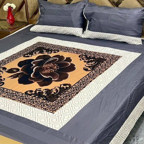 double bed sheets 3pcs 5