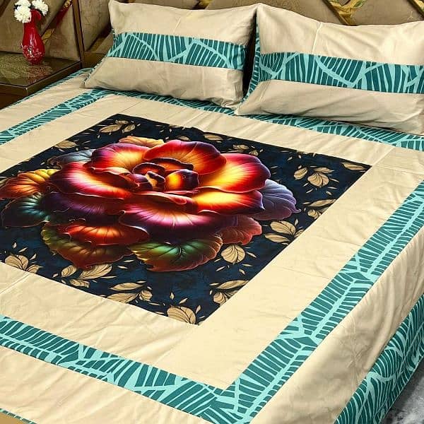 double bed sheets 3pcs 6