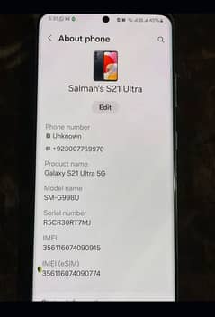 Samsung S21 Ultra