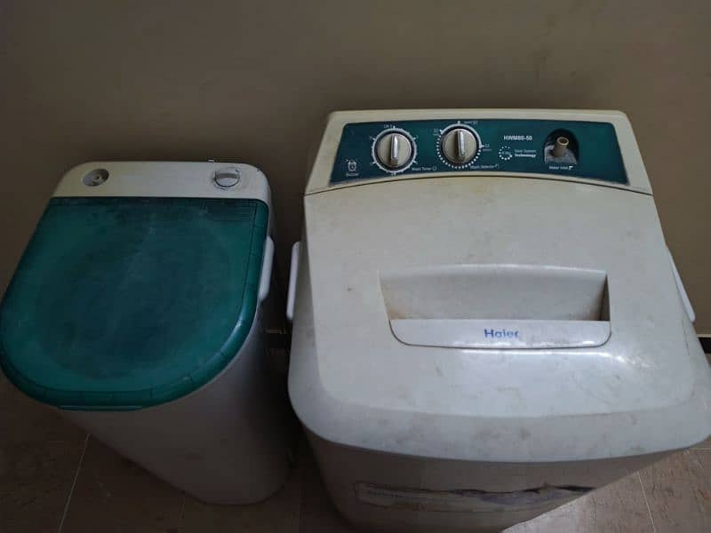 Haier Washing Machine, Haier Spinner 1