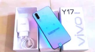 Vivo y17 8/256 with box and original charger PTA APPROVED