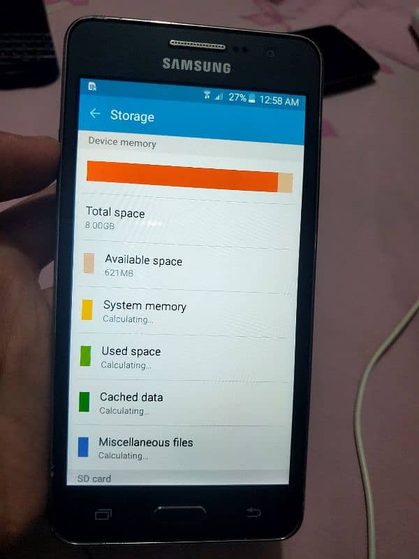 Samsung Galaxy Grand Prime 8 gb 6