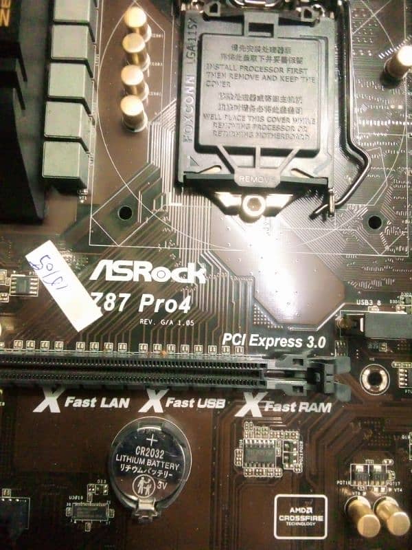 Asrock Z87 Gaming mother board 0