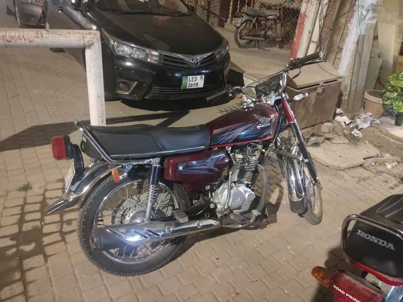 honda cg 125 2023 model lush condition 2