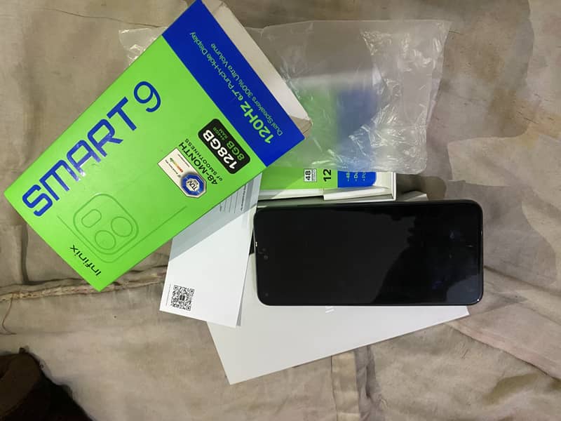 Infinix smart 9 complete box exchange 5