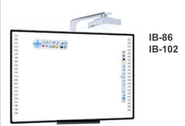 interactive touch smart board with Epson UST projector school