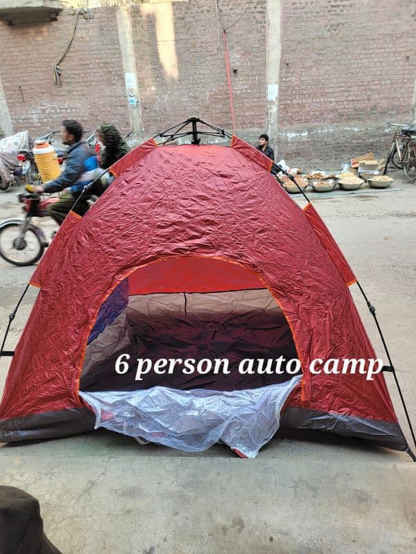 camping tent available. . . . 17