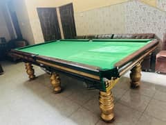 snooker or billiard table 5x10