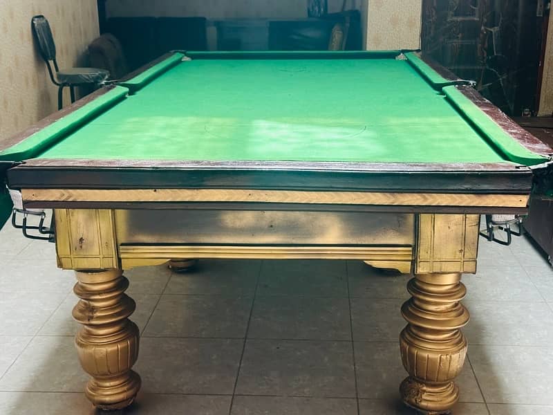 snooker or billiard table 5x10 3