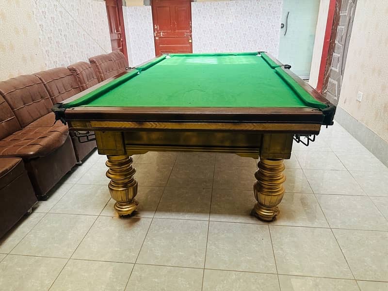 snooker or billiard table 5x10 5