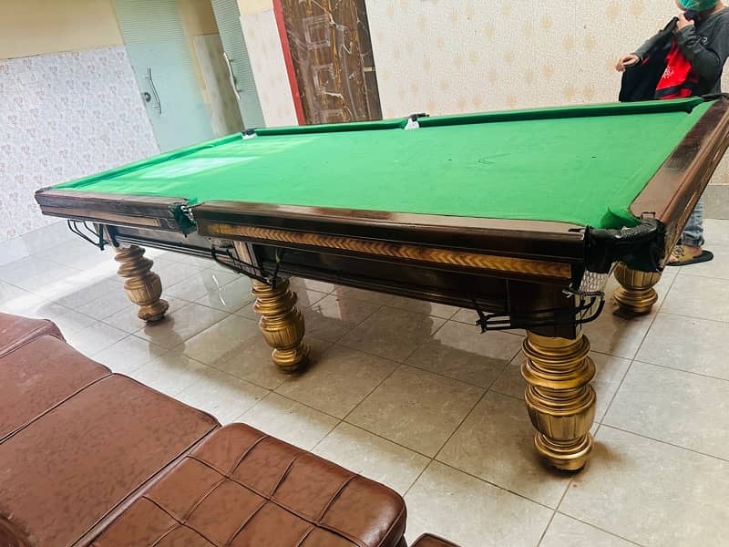 snooker or billiard table 5x10 6