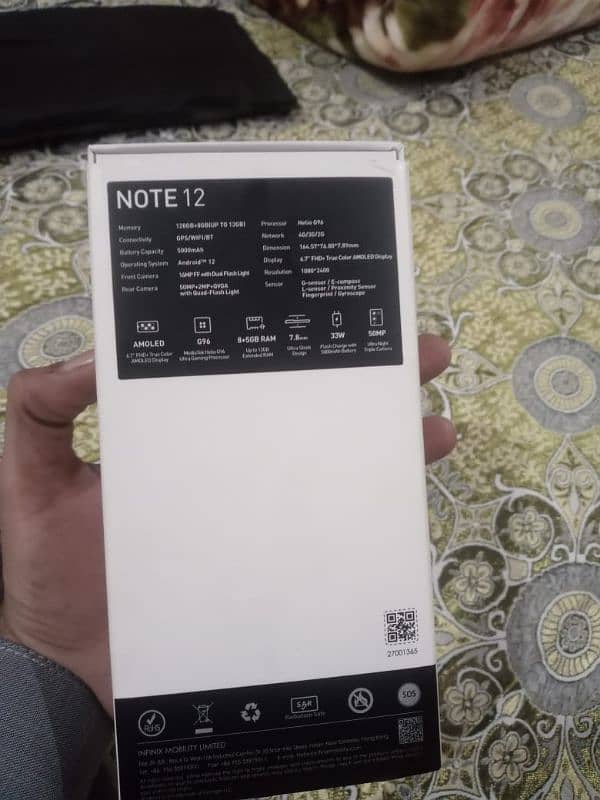 Infinix Not 12 9