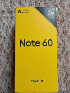 Realme Note 60 Dual Sim PTA Official approved box packed