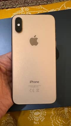 iPhone XS 256GB Gold PTA Approved – Scratchless & Perfect Condition